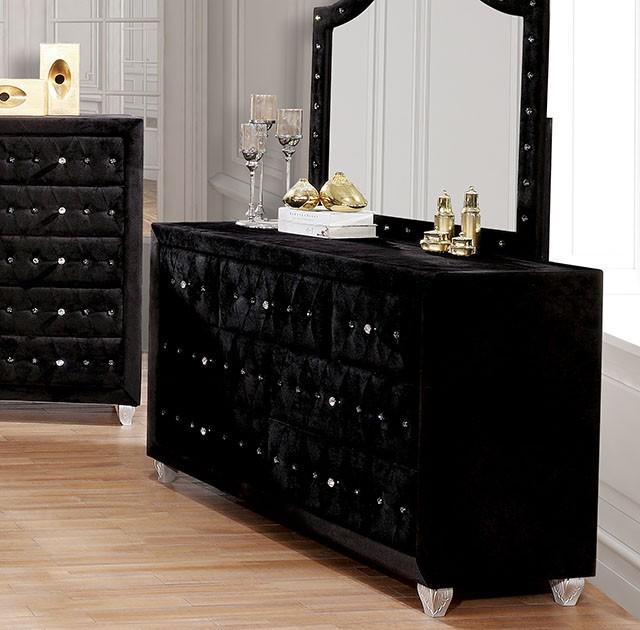Alzire Black Dresser Alzire Black Dresser Half Price Furniture