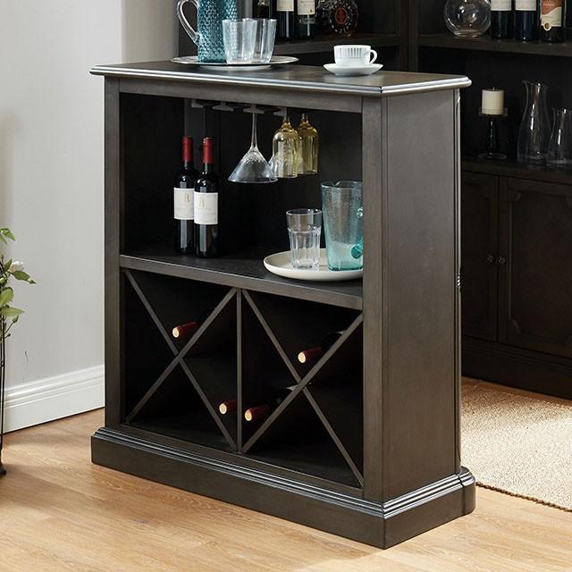 Voltaire Gray Bar Table  Half Price Furniture