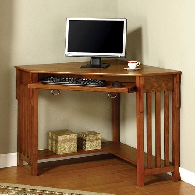 Toledo Medium Oak Corner Desk  Half Price Furniture