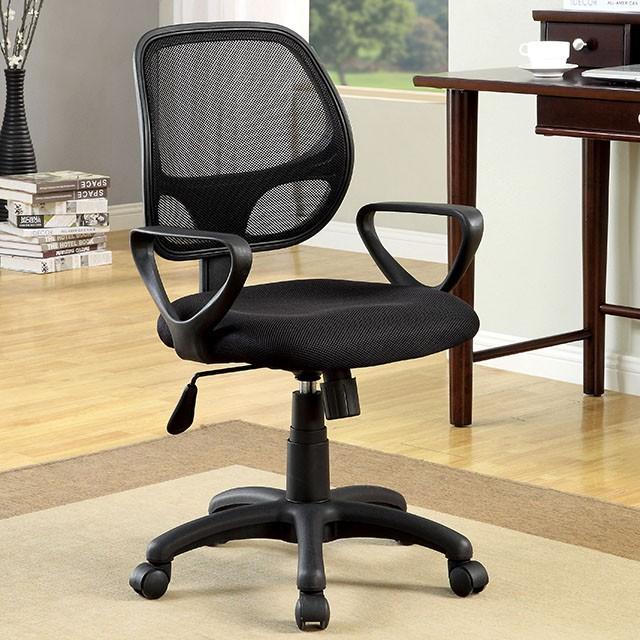 Sherman Black Office Chair  Half Price Furniture