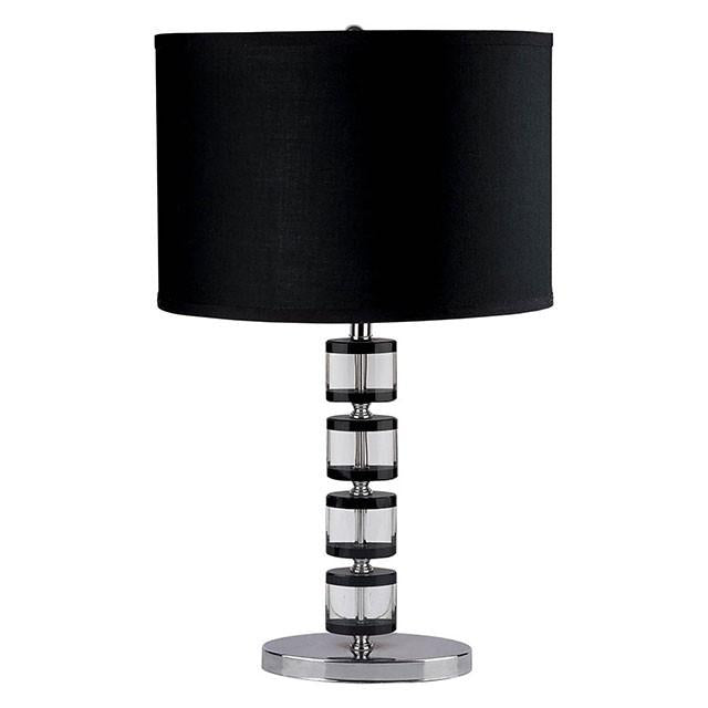 Zoe Black Table Lamp  Half Price Furniture