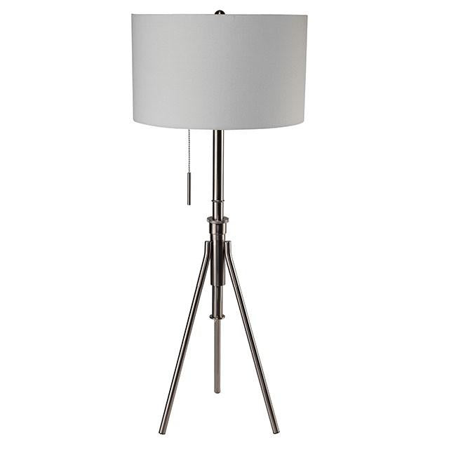 Zaya Brushed Steel Floor Lamp  Half Price Furniture