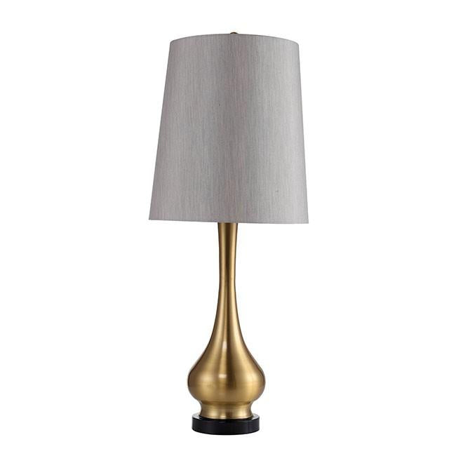 Lia Gold 13"H Table Lamp  Half Price Furniture