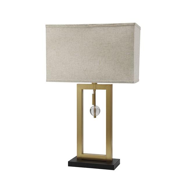 Tara Gold 9.5"H Table Lamp  Half Price Furniture