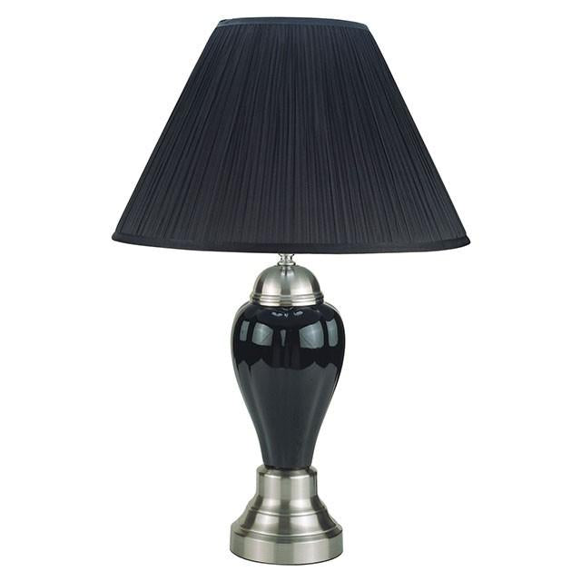 Niki Black Table Lamp (6/CTN) Niki Black Table Lamp (6/CTN) Half Price Furniture