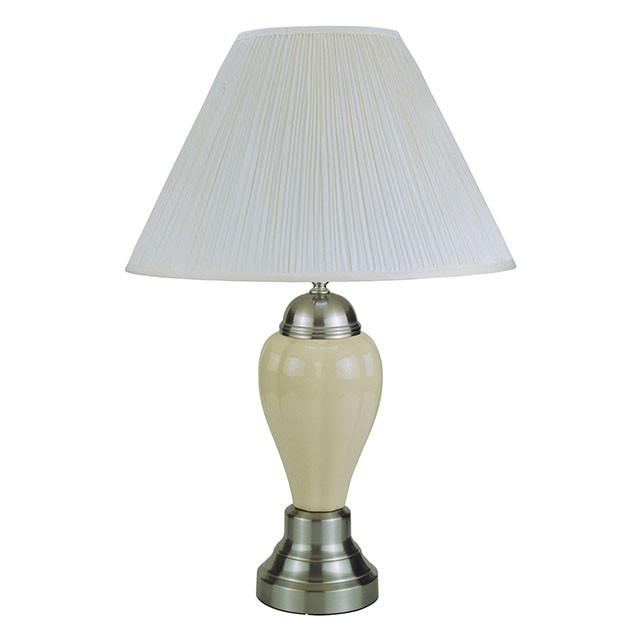 Niki Ivory Table Lamp (6/CTN)  Half Price Furniture