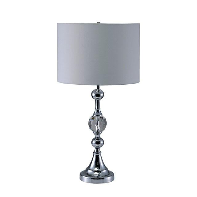 Emi White Table Lamp  Half Price Furniture