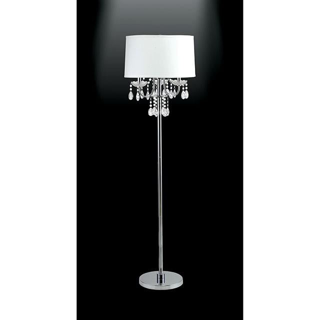 Jada White Floor Lamp  Half Price Furniture