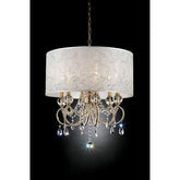 Deborah Gold 24.5"H Gold Ceiling Lamp  Half Price Furniture