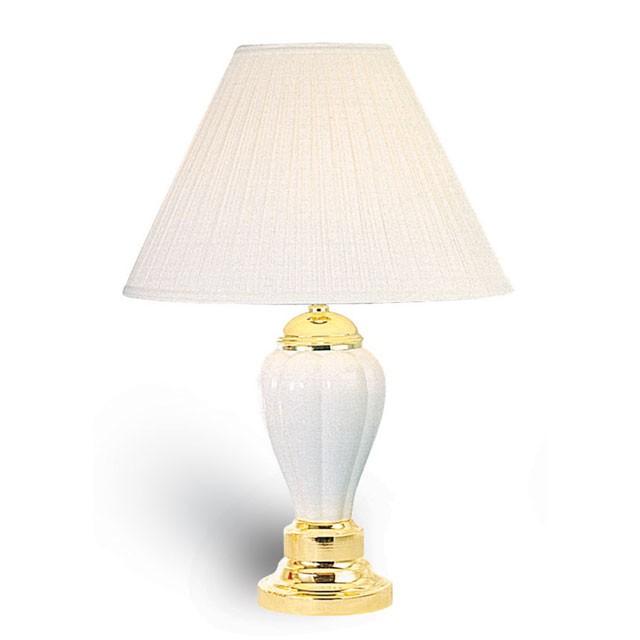 SCARLETT Ivory Table Lamp (6/CTN)  Half Price Furniture