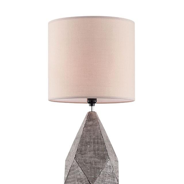 Zoe Silver Table Lamp  Half Price Furniture
