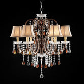 Juliet Golden Brown Ceiling Lamp, Hanging Crystal  Half Price Furniture