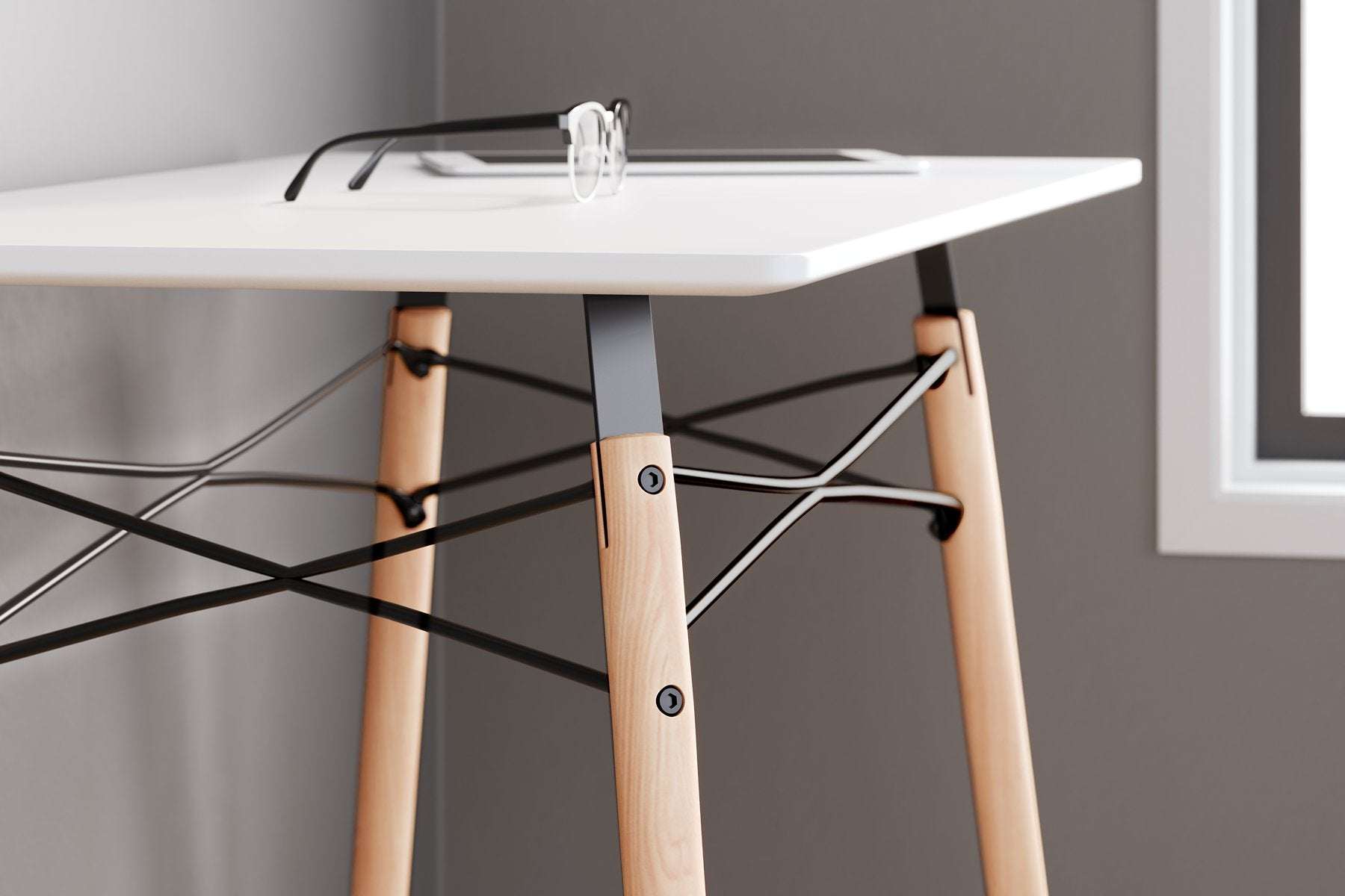 Jaspeni Home Office Desk Half Price Furniture