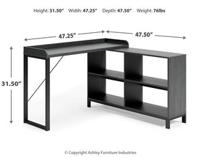 Yarlow Home Office L-Desk - Half Price Furniture