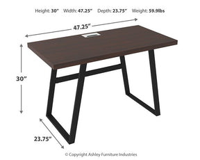 Camiburg 47" Home Office Desk - Desk - Half Price Furniture