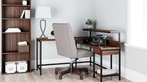 Camiburg Home Office L-Desk with Storage - Desk - Half Price Furniture