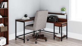 Camiburg Home Office L-Desk with Storage - Desk - Half Price Furniture