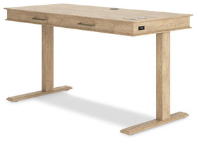 Elmferd 53" Adjustable Height Desk - Desk - Half Price Furniture
