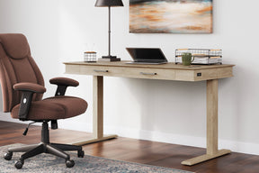 Elmferd 53" Adjustable Height Desk - Desk - Half Price Furniture