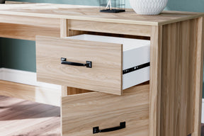 Battelle 60" Home Office Desk with Return - Desk - Half Price Furniture