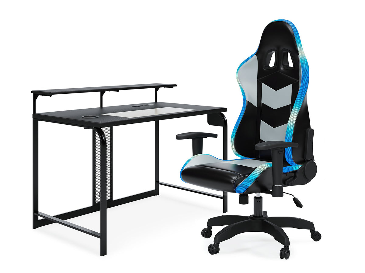 Lynxtyn 2-Piece Home Office Package - Las Vegas Furniture Stores