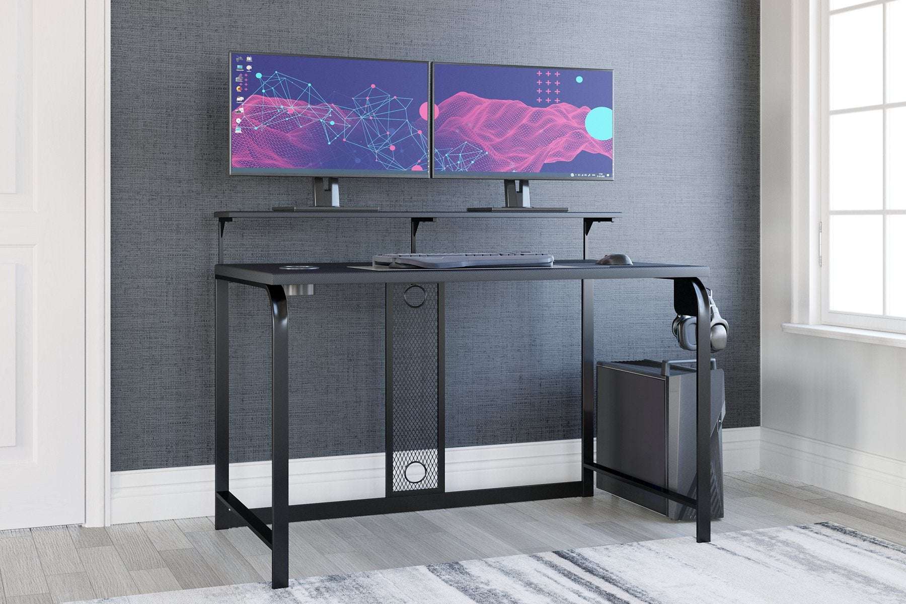 Lynxtyn Home Office Set Half Price Furniture
