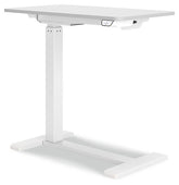 Lynxtyn Adjustable Height Home Office Side Desk Half Price Furniture