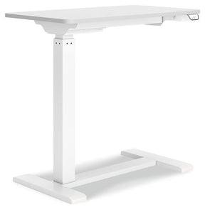 Lynxtyn Adjustable Height Home Office Side Desk - Half Price Furniture