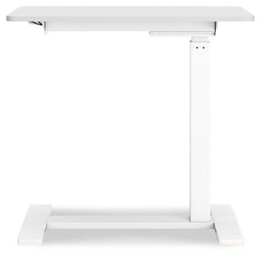 Lynxtyn Adjustable Height Home Office Side Desk - Half Price Furniture