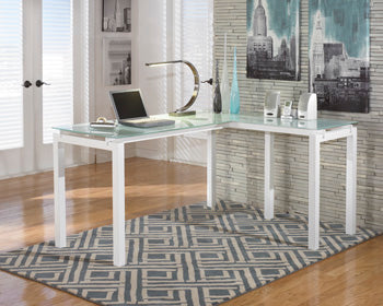 Baraga Home Office L-Desk - Half Price Furniture