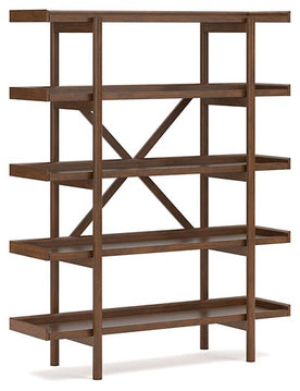 Lyncott 70" Bookcase Half Price Furniture