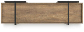 Montia 76" Bookcase Half Price Furniture