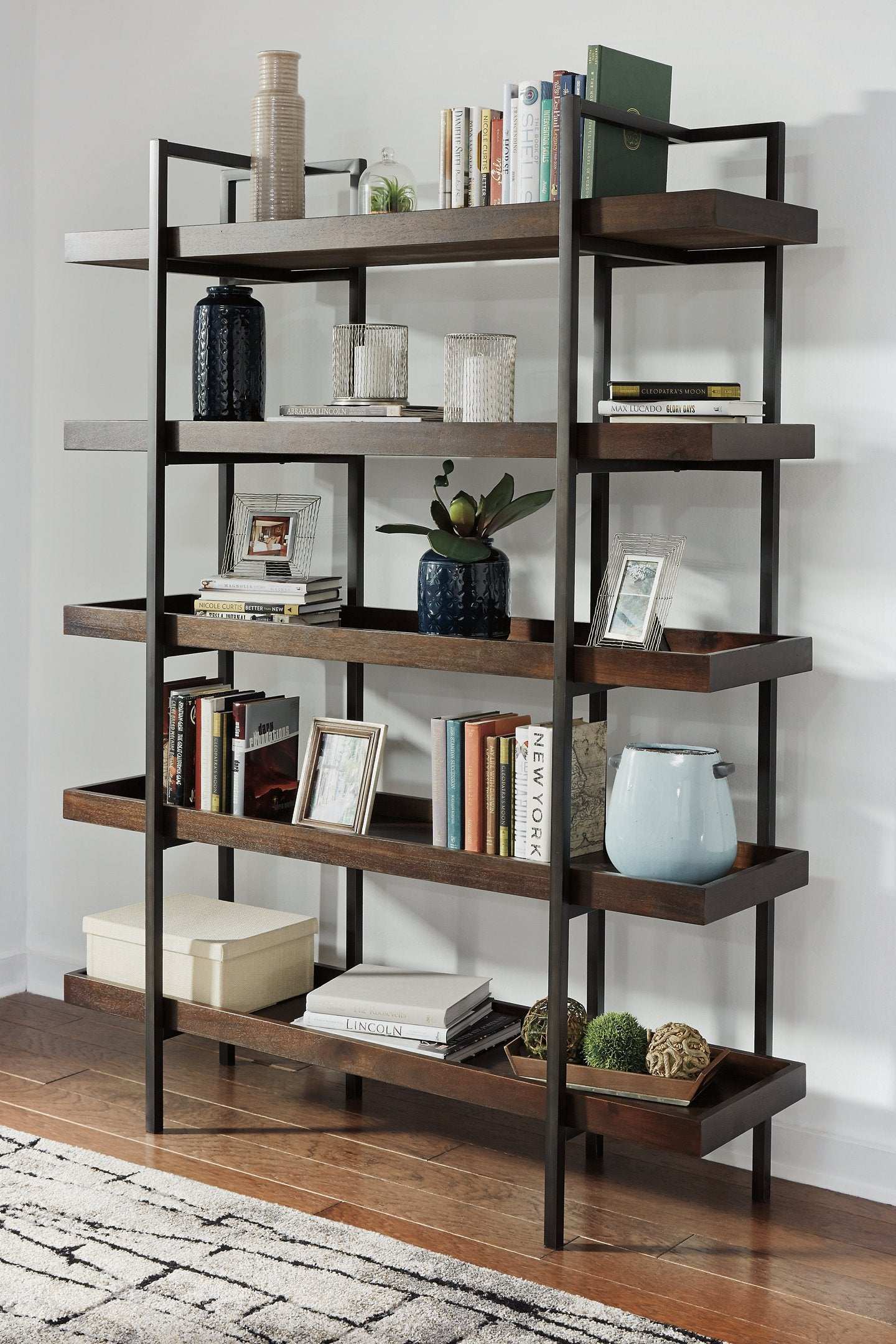 Starmore 76" Bookcase Half Price Furniture