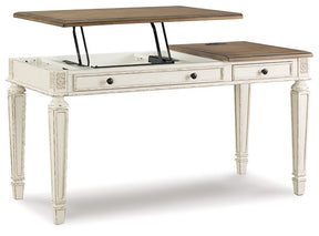 Realyn 2-Piece Home Office Lift Top Desk - Half Price Furniture