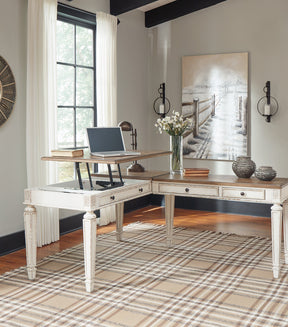 Realyn 2-Piece Home Office Lift Top Desk - Half Price Furniture
