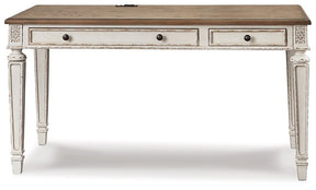 Realyn 2-Piece Home Office Desk Half Price Furniture