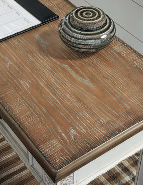 Realyn 2-Piece Home Office Desk Half Price Furniture