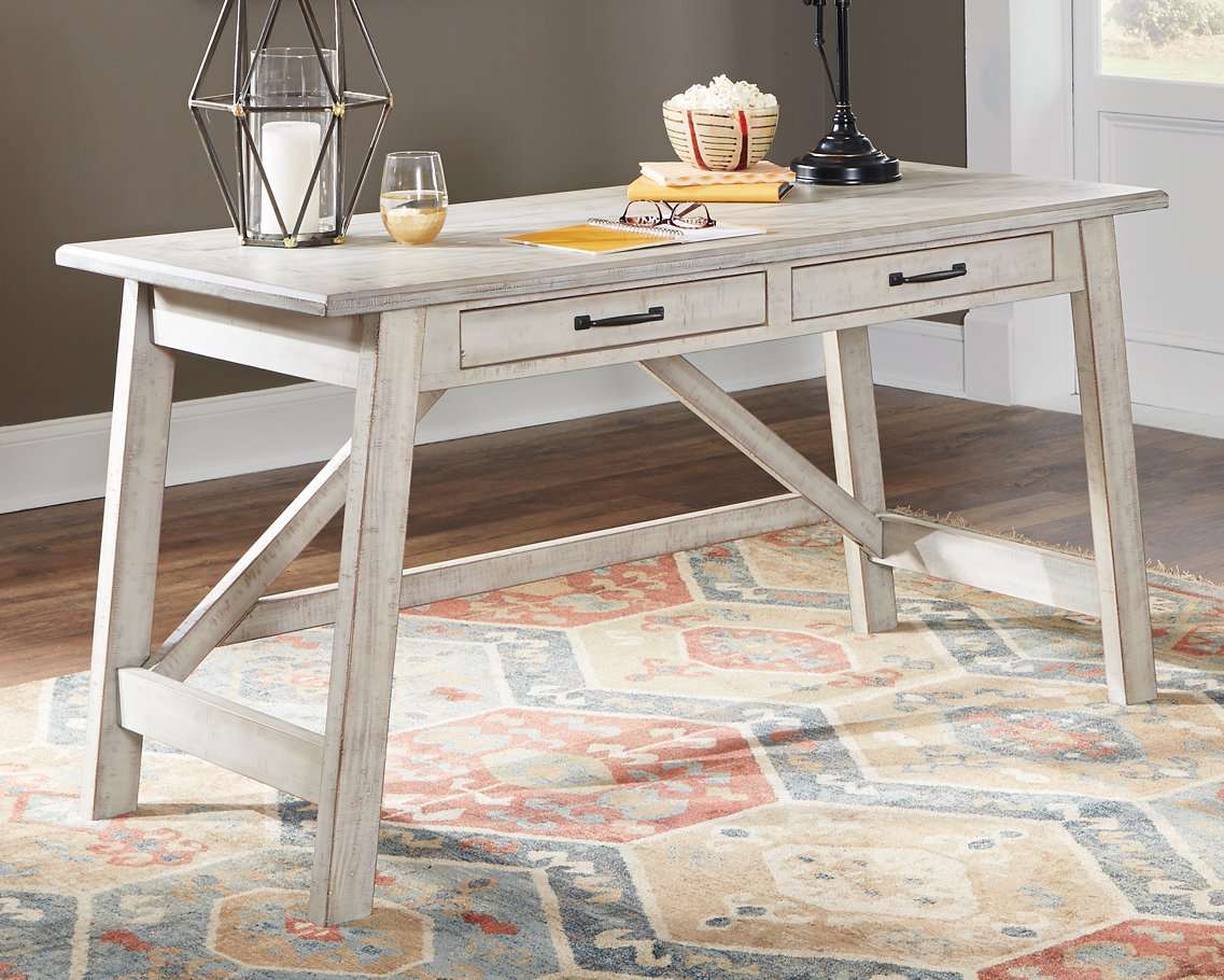 Carynhurst 60" Home Office Desk Half Price Furniture