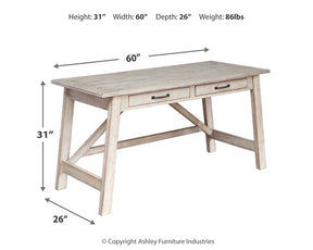 Carynhurst 60" Home Office Desk - Half Price Furniture