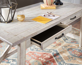 Carynhurst 60" Home Office Desk Half Price Furniture