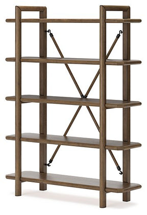 Roanhowe 71" Bookcase - Half Price Furniture