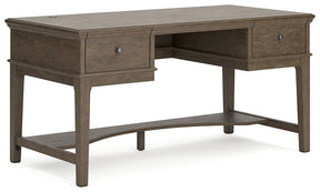 Janismore Home Office Storage Leg Desk Half Price Furniture