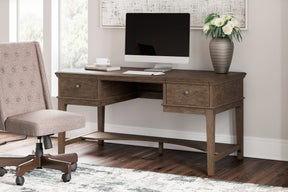 Janismore Home Office Storage Leg Desk - Half Price Furniture