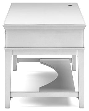Kanwyn Home Office Storage Leg Desk Half Price Furniture