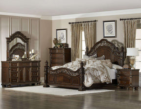 Homelegance Catalonia 5 Drawer Chest in Cherry 1824-9 - Chest - Half Price Furniture