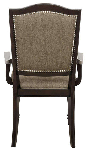 Homelegance Marston Arm Chair in Dark Cherry (Set of 2) 2615DCA - Dining Chair - Half Price Furniture