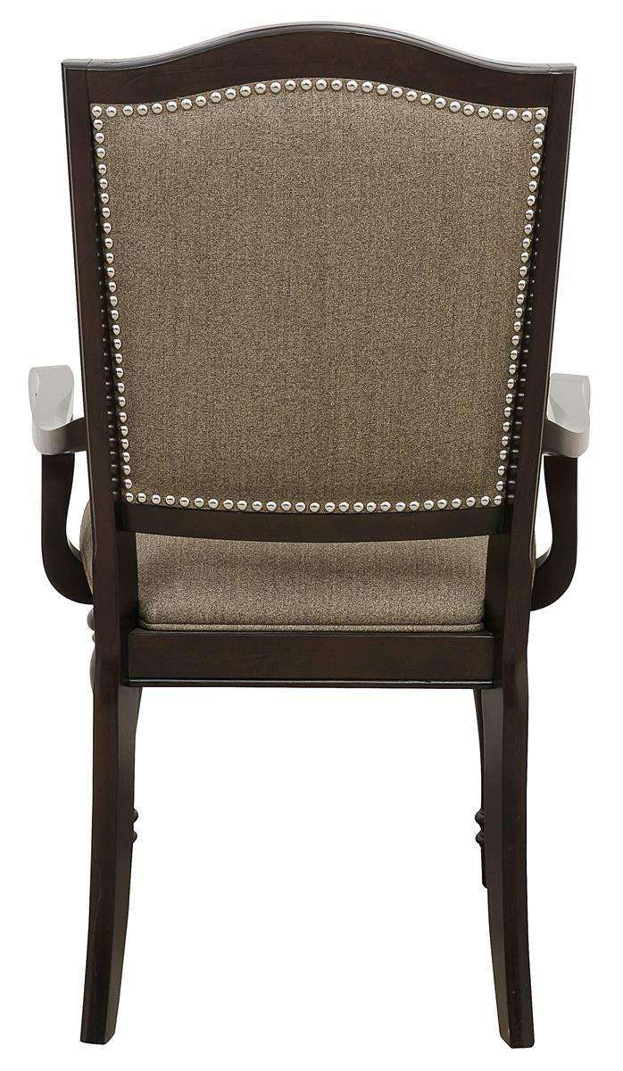 Homelegance Marston Arm Chair in Dark Cherry (Set of 2) 2615DCA - Dining Chair - Half Price Furniture
