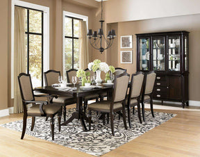 Homelegance Marston Arm Chair in Dark Cherry (Set of 2) 2615DCA - Dining Chair - Half Price Furniture
