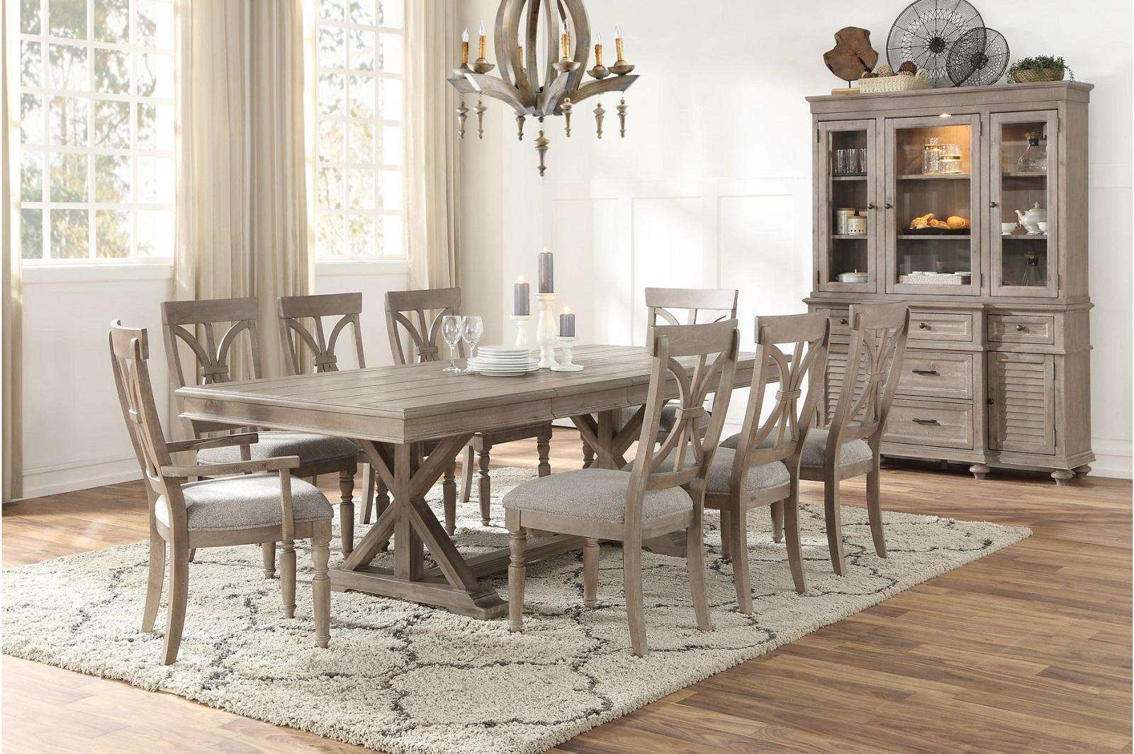 Homelegance Cardano Arm Chair in Light Brown(Set of 2) - Dining Chair - Half Price Furniture