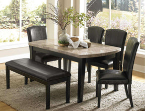 Homelegance Cristo Dining Table in Dark Espresso 5070-64 - Half Price Furniture